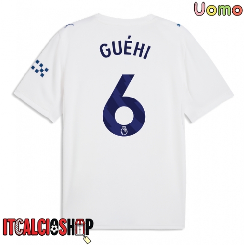 Manchester City Marc Guehi #6 Terza Maglia 2026-27 Manica Corta